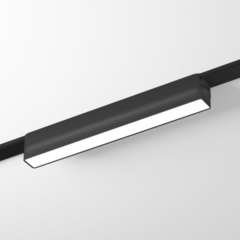 Светильник для трека Air Linear 2700-6500 со светодиодом L230хW26хH36мм 48В DC 9Вт RA-90 120град. 2700-6500К IP20 черн. алюм. DE Светильник для трека Air Linear 2700-6500 со светодиодом L230хW26хH36мм 48В DC 9Вт RA-90 120град. 2700-6500К IP20 черн. алюм. DE