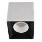 Светильник накладной IP20 10Вт GU5.3 LED бело-черн./бел. пластик DENKIRS DK3080-WB+WH Светильник накладной IP20 10Вт GU5.3 LED бело-черн./бел. пластик DENKIRS DK3080-WB+WH