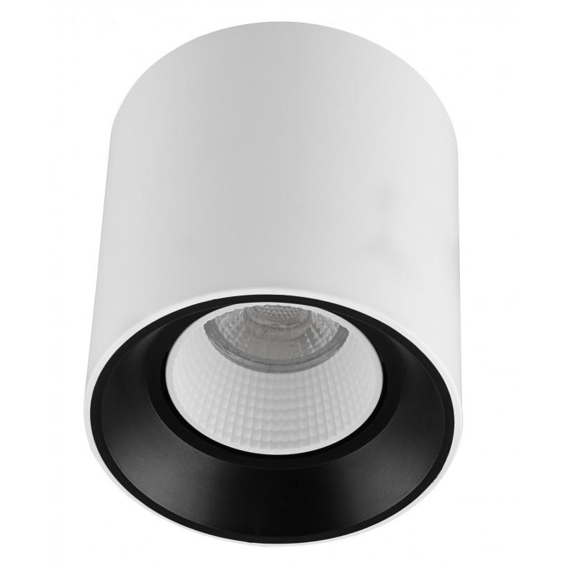 Светильник накладной IP20 10Вт GU5.3 LED бело-черн./бел. пластик DENKIRS DK3090-WB+WH Светильник накладной IP20 10Вт GU5.3 LED бело-черн./бел. пластик DENKIRS DK3090-WB+WH