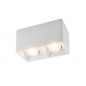 Светильник накладной IP20 10Вт GU5.3 LED бел. пластик DENKIRS DK3035-WH