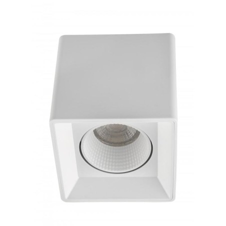 Светильник накладной IP20 10Вт GU5.3 LED бел./бел. пластик DENKIRS DK3080-WH