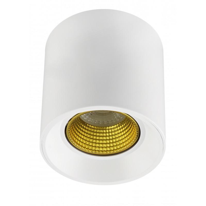 Светильник накладной IP20 10Вт GU5.3 LED бел./желт. пластик DENKIRS DK3090-WH+YE Светильник накладной IP20 10Вт GU5.3 LED бел./желт. пластик DENKIRS DK3090-WH+YE