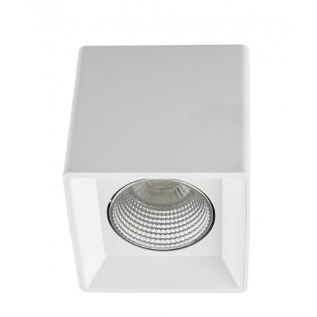 Светильник накладной IP20 10Вт GU5.3 LED бел./хром пластик DENKIRS DK3080-WH+CH
