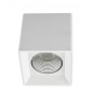 Светильник накладной IP20 10Вт GU5.3 LED бел./хром пластик DENKIRS DK3080-WH+CH