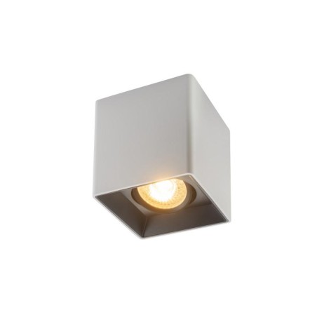 Светильник накладной IP20 10Вт GU5.3 LED бел./черн. пластик DENKIRS DK3030-WB