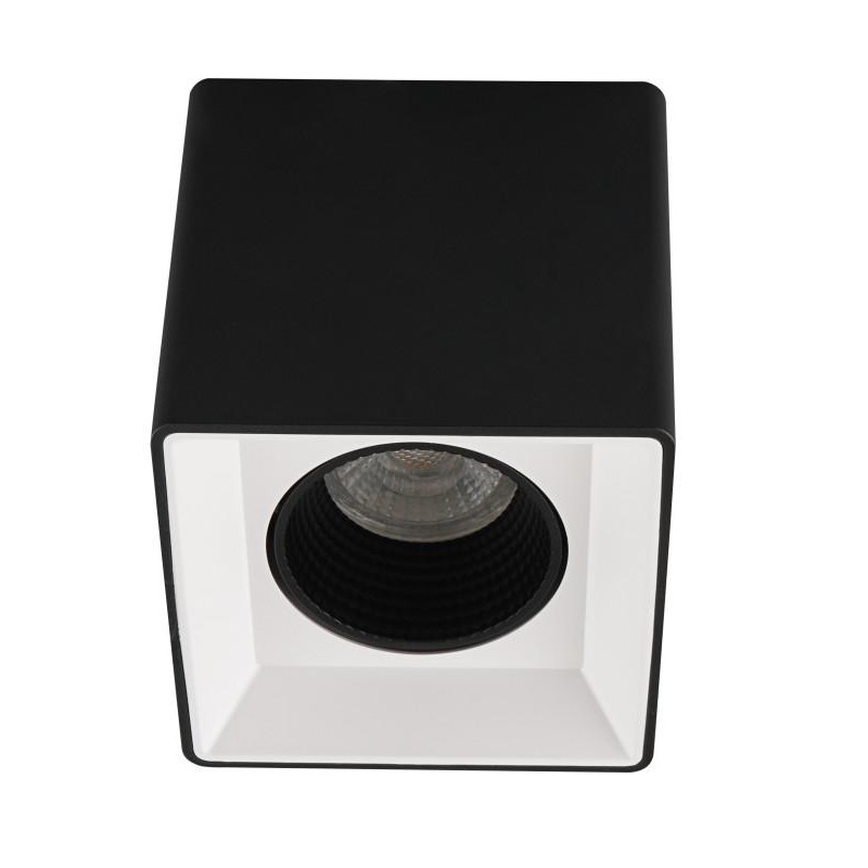 Светильник накладной IP20 10Вт GU5.3 LED черн.-бел./черн. пластик DENKIRS DK3080-BW+BK Светильник накладной IP20 10Вт GU5.3 LED черн.-бел./черн. пластик DENKIRS DK3080-BW+BK