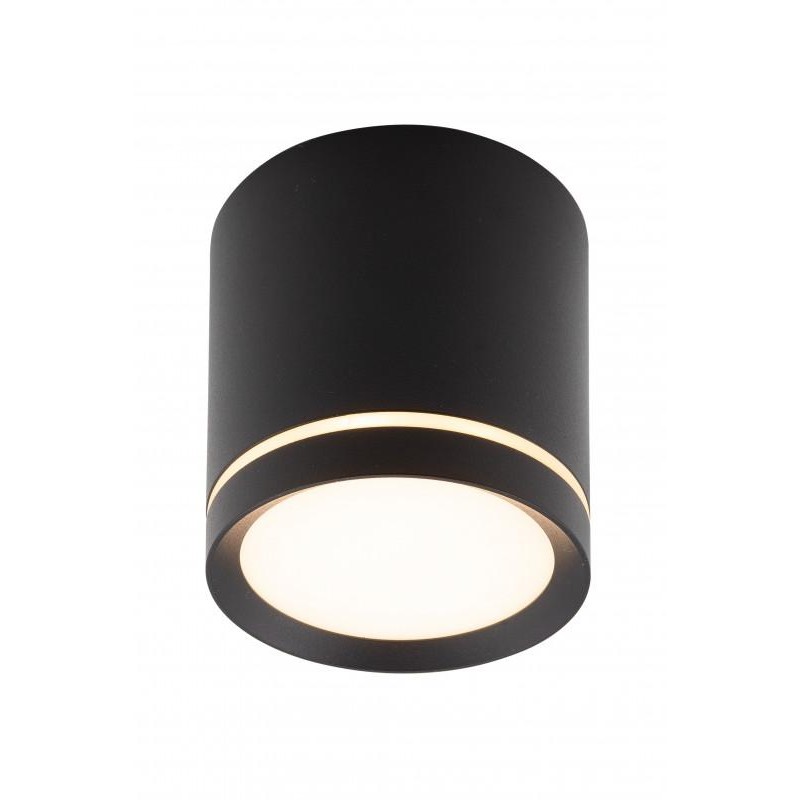 Светильник накладной IP20 5Вт LED 3000 черн. алюм./акрил DENKIRS DK4016-BK