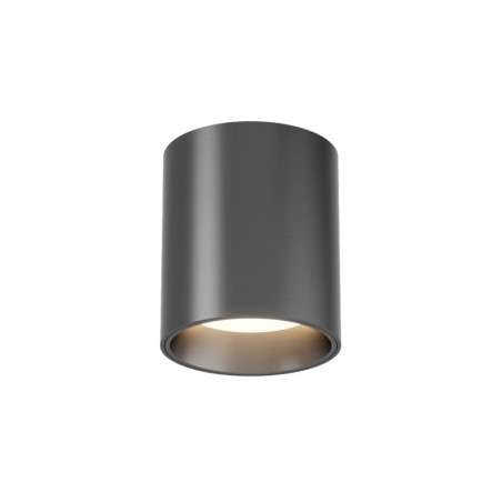 Светильник накладной SHINE TUBE со светодиодом D70хH80 IP20 3000К 10Вт RA-90 темный никель алюм. DENKIRS DK2610-DN