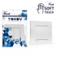 Выключатель 2-кл. СП Pixel 10А IP20 в сборе айс TOKOV ELECTRIC TKE-PX-V2F-C34 Выключатель 2-кл. СП Pixel 10А IP20 в сборе айс TOKOV ELECTRIC TKE-PX-V2F-C34