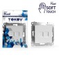 Розетка компьютерная 2-м СП Pixel RJ45 кат.5E механизм айс TOKOV ELECTRIC TKE-PX-RC2-C34 Розетка компьютерная 2-м СП Pixel RJ45 кат.5E механизм айс TOKOV ELECTRIC TKE-PX-RC2-C34