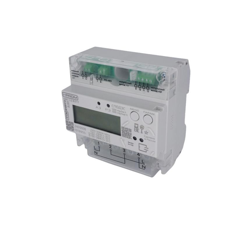 Счетчик i-prom.1 (RS-485) 100А (EV) i-prom.1-1-1/2-M-R-Y-Y (EV) 1ф Промэнерго 24000000000EV