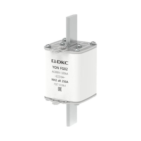 Предохранитель YON ножевого типа FG2 250А 690В хар-ка aR DKC 1FG02-0250-690V-AR