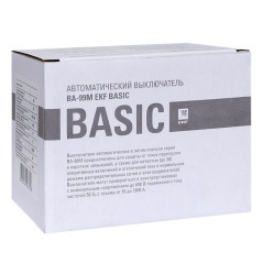 Выключатель автоматический 3п 250/200А 20кА ВА-99МL Basic EKF mccb99-250-200mi