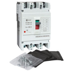 Выключатель автоматический 3п 250/200А 20кА ВА-99МL Basic EKF mccb99-250-200mi