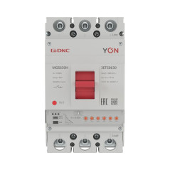 Выключатель автоматический 3п 252-630А 60кА MGS630S с электронным расцепителем ETS YON MGS630S-3ETS0630