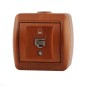 Розетка компьютерная 1-м ОП Nata RJ45 сосна LEZARD 710-0800-139 Розетка компьютерная 1-м ОП Nata RJ45 сосна LEZARD 710-0800-139