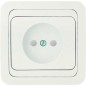 Розетка 1-м СП Mimoza 10А IP20 без заземл. защ. шторки бел./бел. Makel 12052 Розетка 1-м СП Mimoza 10А IP20 без заземл. защ. шторки бел./бел. Makel 12052