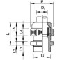 Ввод кабельный Dкаб. 12-18 взрывозащ. IP68 черн. V-TEC Eх M25 SW OBO 2050331 Ввод кабельный Dкаб. 12-18 взрывозащ. IP68 черн. V-TEC Eх M25 SW OBO 2050331