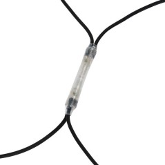 Гирлянда светодиодная "Сеть" 2х3м 432LED бел./син. 40Вт IP67 провод каучук черн. Neon-Night 217-123