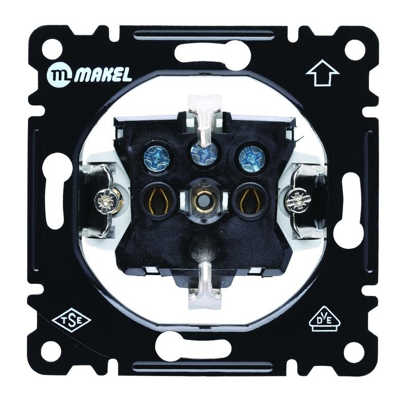 Розетка Cellia с заземл. механизм Makel 2200402