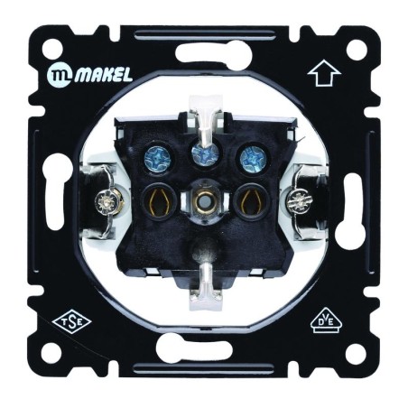 Розетка Cellia с заземл. механизм Makel 2200402