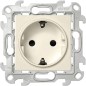 Розетка 1-м СП Simon 24 16А IP20 2P+E Schuko защ. шторки механизм сл. кость Simon 2450432-031 Розетка 1-м СП Simon 24 16А IP20 2P+E Schuko защ. шторки механизм сл. кость Simon 2450432-031