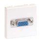Розетка VGA СП Simon 27 IP20 винты широкий модуль механизм сл. кость Simon 2700091-031 Розетка VGA СП Simon 27 IP20 винты широкий модуль механизм сл. кость Simon 2700091-031