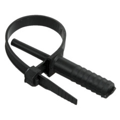 Хомут дюбельный 7.0х150 NO-225-228 черн. (уп.10шт) Эра Б0066338