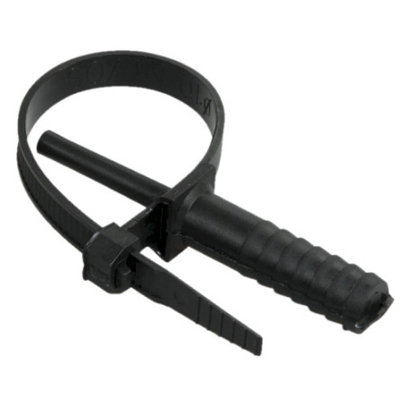 Хомут дюбельный 7.0х150 NO-225-228 черн. (уп.10шт) Эра Б0066338