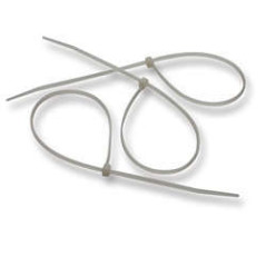 Хомут кабельный гибкий 3х150 нейл. бел. (уп.100шт) Передовик 32002/32020