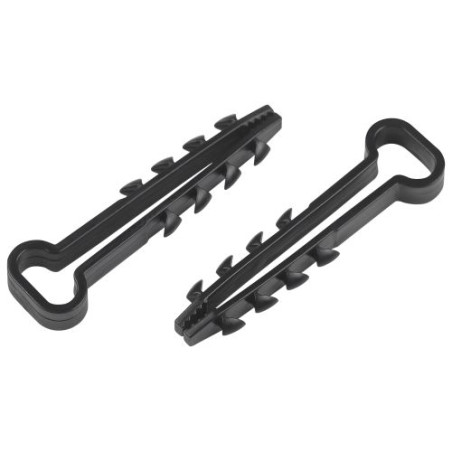 Дюбель-хомут для плоского кабеля 6-14мм NO-225-210 черн. (уп.50шт) ЭРА Б0066286