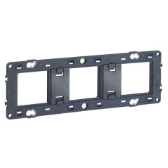 Суппорт 3-м 6/8мод. Mosaic монтаж на винтах Leg 080253