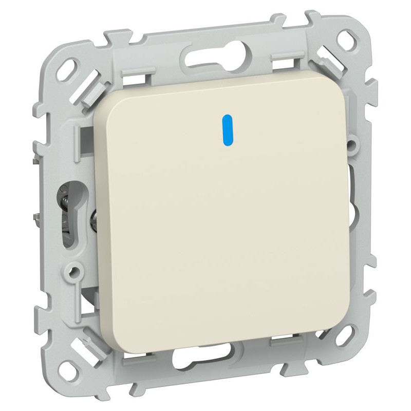 Выключатель проходной 1-кл. СП FLITE ВС61-1-1-ФлСл 10А с индикацией механизм сливочный IEK FI-V12-1-10-1-K86 Выключатель проходной 1-кл. СП FLITE ВС61-1-1-ФлСл 10А с индикацией механизм сливочный IEK FI-V12-1-10-1-K86