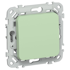 Выключатель 1-кл. СП FLITE ВС11-1-0-ФлФ 10А механизм фисташк. IEK FI-V10-0-10-1-K93