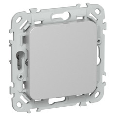 Заглушка СП FLITE ЗГ-ФлА с суппортом механизм алюм. IEK FI-PL10-K47