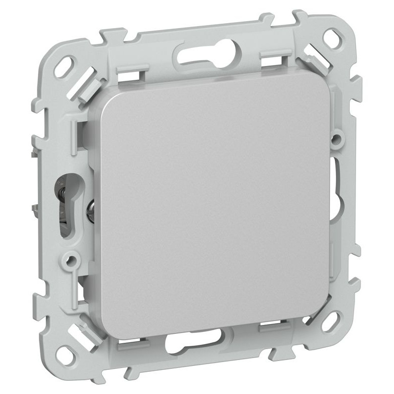 Заглушка СП FLITE ЗГ-ФлА с суппортом механизм алюм. IEK FI-PL10-K47 Заглушка СП FLITE ЗГ-ФлА с суппортом механизм алюм. IEK FI-PL10-K47