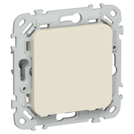 Заглушка СП FLITE ЗГ-ФлСл с суппортом механизм сливочный IEK FI-PL10-K86