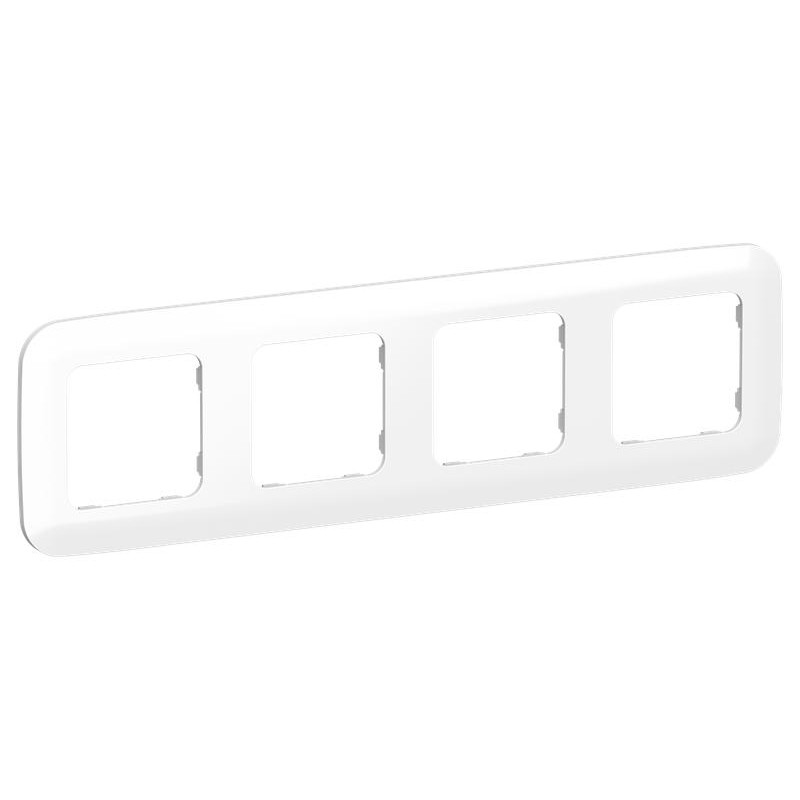 Рамка 4-м СП FLITE РУ-4-А-ФлБ бел. IEK FI-M42-31-20-K01 Рамка 4-м СП FLITE РУ-4-А-ФлБ бел. IEK FI-M42-31-20-K01