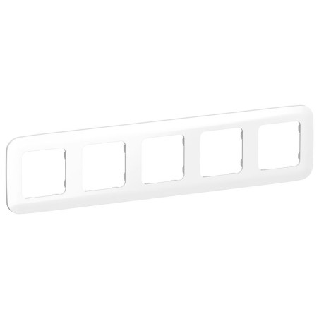 Рамка 5-м СП FLITE РУ-5-А-ФлБ бел. IEK FI-M52-31-20-K01