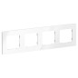 Рамка 4-м СП FLITE РУ-4-К-ФлБ бел. IEK FI-M42-32-20-K01