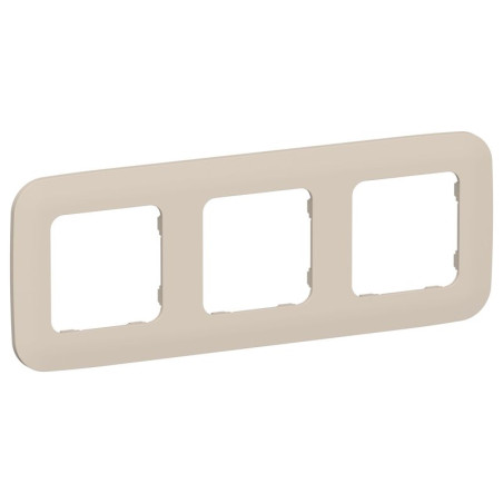 Рамка 3-м СП FLITE РУ-3-А-ФлЛ льняной IEK FI-M32-31-20-K88