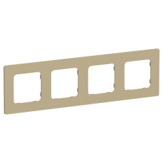 Рамка 4-м СП FLITE РУ-4-К-ФлХ хаки IEK FI-M42-32-20-K59