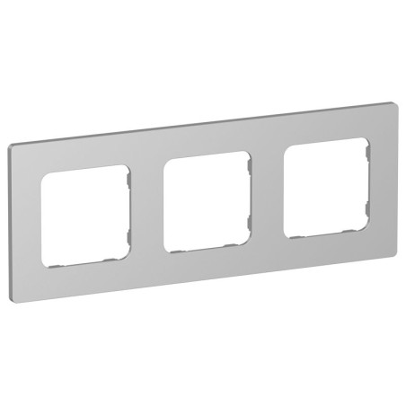 Рамка 3-м СП FLITE РУ-3-К-ФлА алюм. IEK FI-M32-32-20-K47