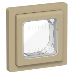 Рамка 1-м СП FLITE Рпро-1-55-ФлХ IP55 хаки IEK FI-M10-32-55-K59