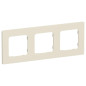 Рамка 3-м СП FLITE РУ-3-К-ФлСл сливочный IEK FI-M32-32-20-K86
