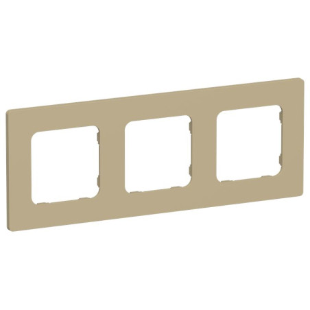 Рамка 3-м СП FLITE РУ-3-К-ФлХ хаки IEK FI-M32-32-20-K59