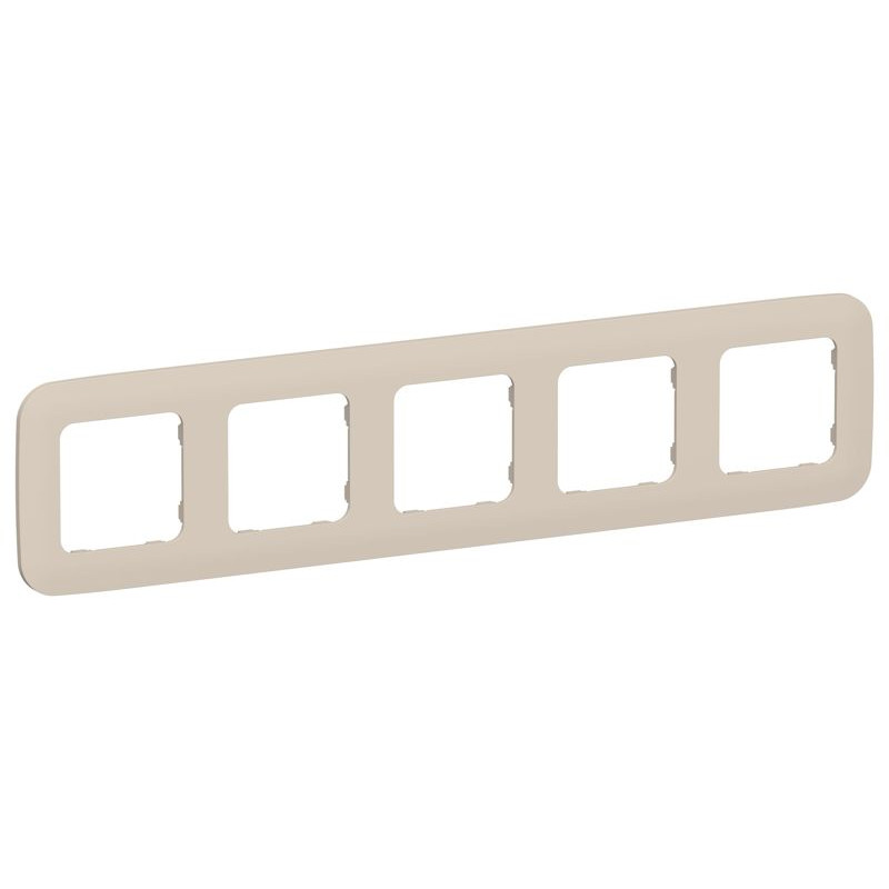 Рамка 5-м СП FLITE РУ-5-А-ФлЛ льняной IEK FI-M52-31-20-K88 Рамка 5-м СП FLITE РУ-5-А-ФлЛ льняной IEK FI-M52-31-20-K88