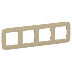 Рамка 4-м СП FLITE РУ-4-А-ФлХ хаки IEK FI-M42-31-20-K59