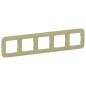 Рамка 5-м СП FLITE РУ-5-А-ФлО олив. IEK FI-M52-31-20-K26