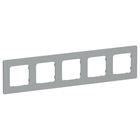 Рамка 5-м СП FLITE РУ-5-К-ФлС сер. IEK FI-M52-32-20-K03